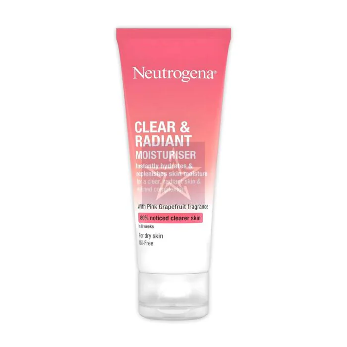 Neutrogena Clear & Radiant Oil Free Moisturiser – 50ml, SKU: 3574661497785
