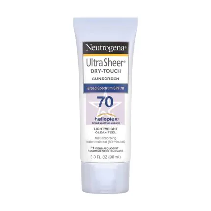 Neutrogena Ultra Sheer Dry Touch Sunscreen with SPF70 - 88ml, SKU: 086800687702