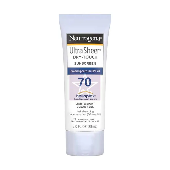 Neutrogena Ultra Sheer Dry Touch Sunscreen with SPF70 - 88ml, SKU: 086800687702