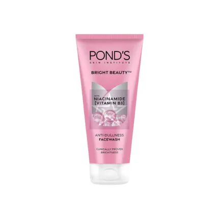 Pond's Anti-Dullness Face Wash with Niacinamide (Vitamin B3) - 100gm, SKU: 8901030989865