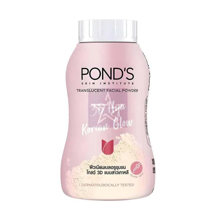 Pond's 3D Hya Korean Glow Translucent Facial Powder - 50gm, SKU: 8851932441056