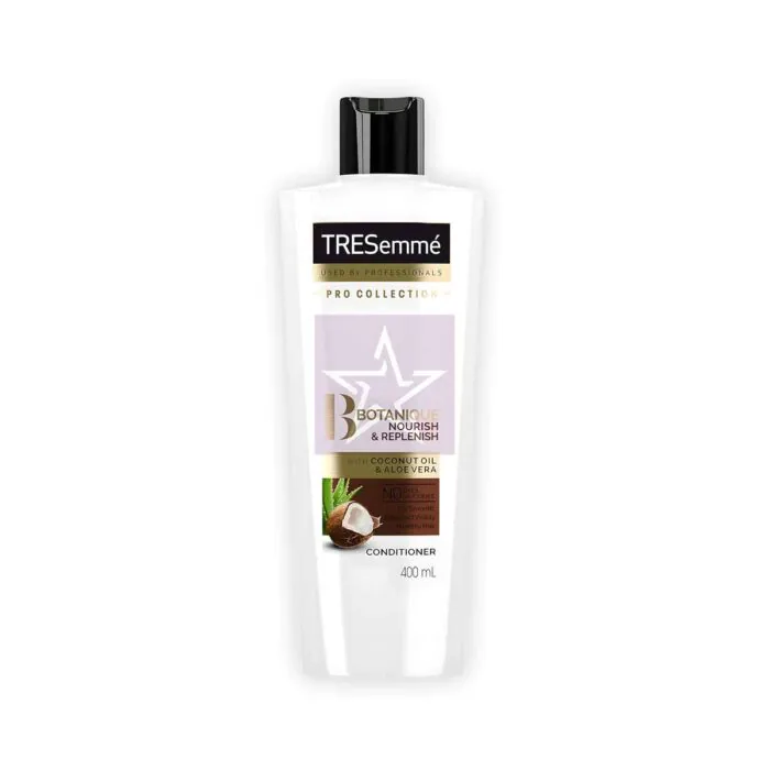 Tresemme Botanique Nourish & Replenish Conditioner with Coconut Oil & Aloe Vera - 400ml, SKU: 8710447224311