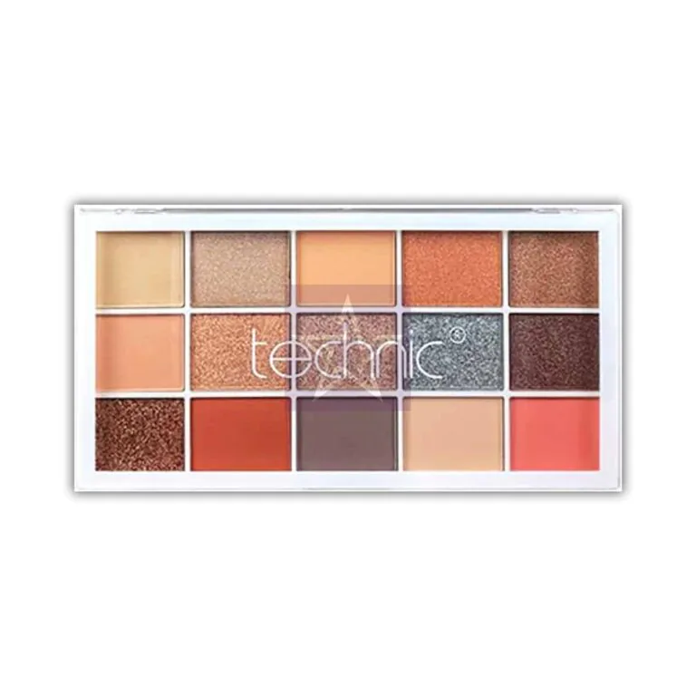 Technic 15 Color Pressed Pigment Eyeshadow Palette - Y2K, SKU: 5021769215424