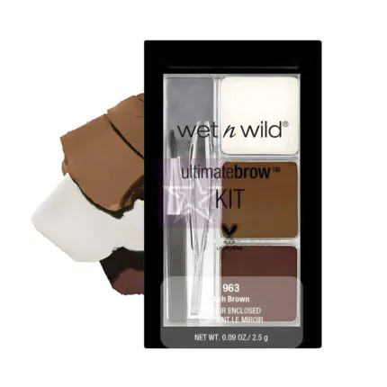 Wet n Wild Ultimate Brow Kit Ash Brown E963, SKU: 4049775596307