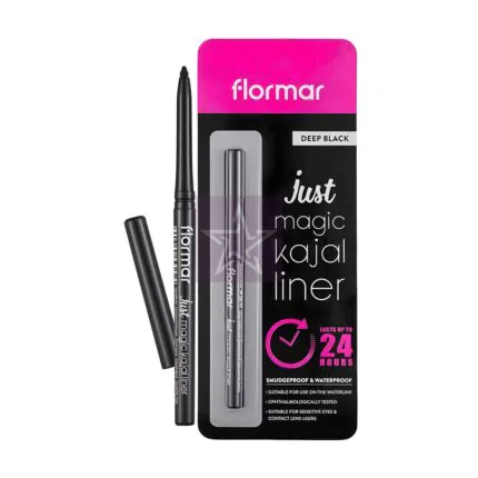 Flormar Just Magic Kajal Liner - Deep Black, SKU: 8690604539581