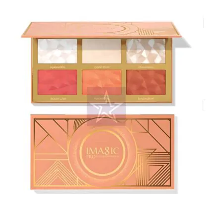 Imagic 6 Color Highlight & Blush & Contour Palette, SKU: 6970855701268