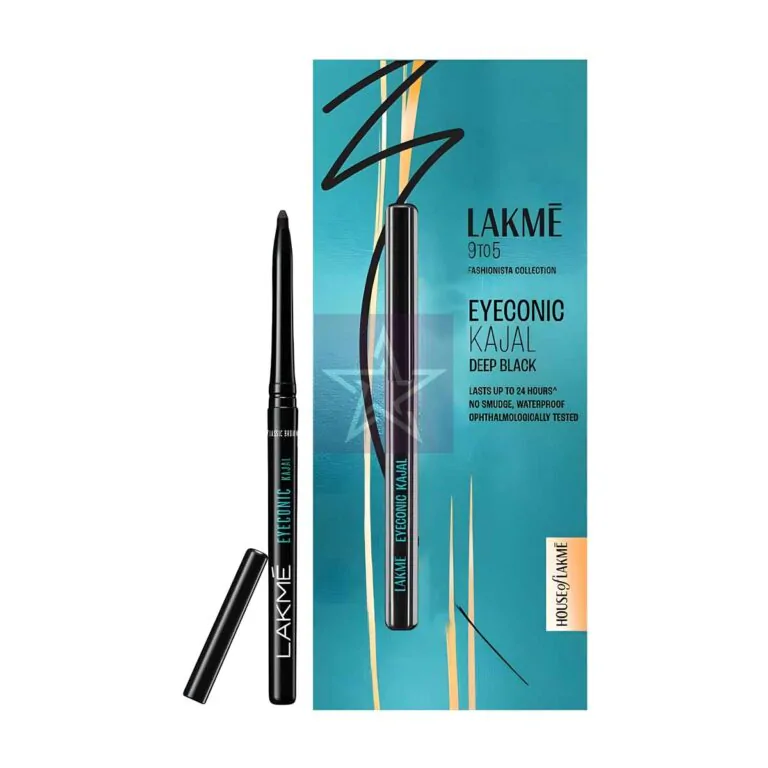 Lakme 9 To 5 Eyeconic Kajal - Deep Black, SKU: 8901030979446