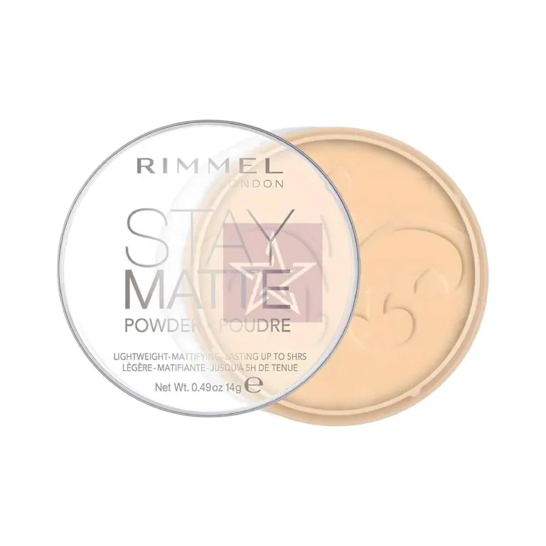 Rimmel Stay Matte Face Powder - 001 Transparent, SKU: 3607345064505